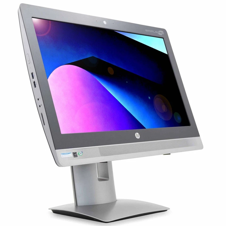 HP 600 G2 All In One AIO 22" Celeron Windows 11 Pro 8GB 2TB Computer DVD-RW - Bild 2 von 4