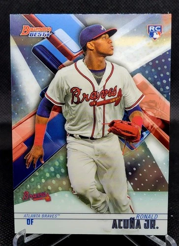 Ronald Acuna Jr 2018 Bowman's Best #51 RC Rookie Atlanta Braves