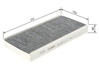 Bosch Filter, Innenraumluft 1 987 432 412 FüR Peugeot CitroËN