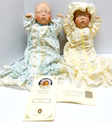 LOT OF 2 VINTAGE LEE MIDDLETON 13  SWEETEST LITTLE DREAMER  BABY DOLLS MODEL VSD