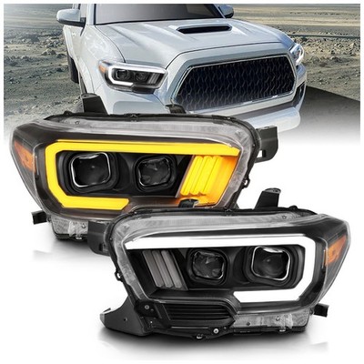 Anzo 111396 Headlights Driving Head lights Headlamps Set of 2 Left & Right Pair