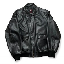 Vintage genuine leather Rothco Men's Black Jacket