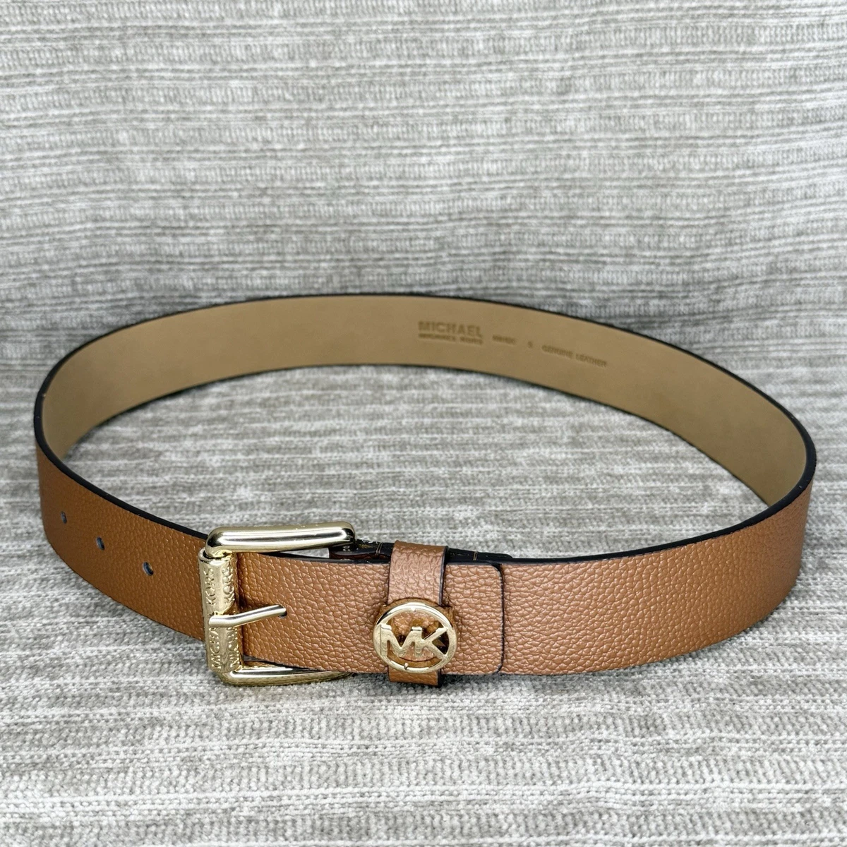 Michael Kors Brown Waist Belt Size One Size Fits Most. Michael Kors Wide Belts for Women for sale | eBay main image 4