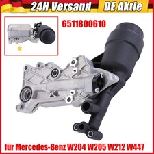 Ölfiltergehäuse mit Ölfilter und Ölkühler 6511800610 für Mercedes-Benz W204 W205