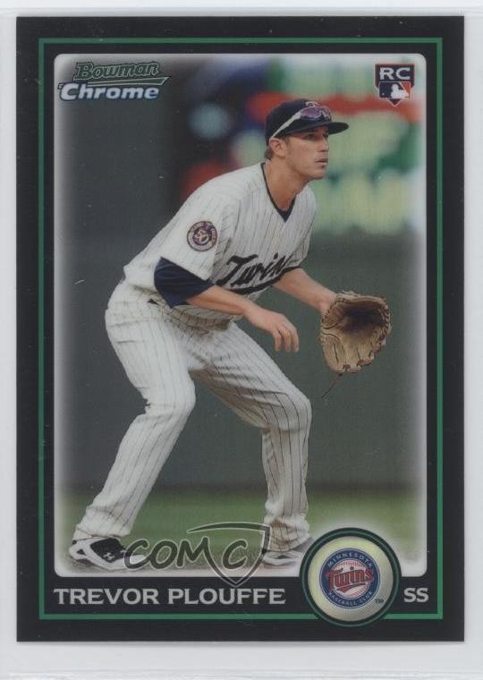 2010 Bowman Draft Chrome Refractor Trevor Plouffe #BDP27 0b3