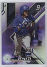 2019 Bowman Platinum Wal-Mart Top Prospects Purple Foil /250 Diego Cartaya 0xi8
