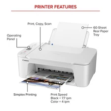 Canon PIXMA TS3722 Wireless All-in-One Printer – Home & Office Printing Made