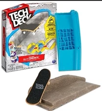 TECH DECK DIY Concrete Reusable Modeling Playset w Exclusive Enjoi Board
