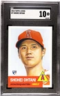 2018 Topps Living #7 Shohei Ohtani SGC 10 Gem Mint Rookie Card