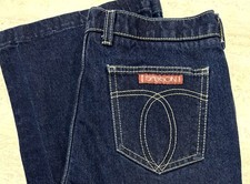 Johnny Was x Sasson Jeans 29x30 Rue de la Flare Denim Vintage Inspired Dark Wash