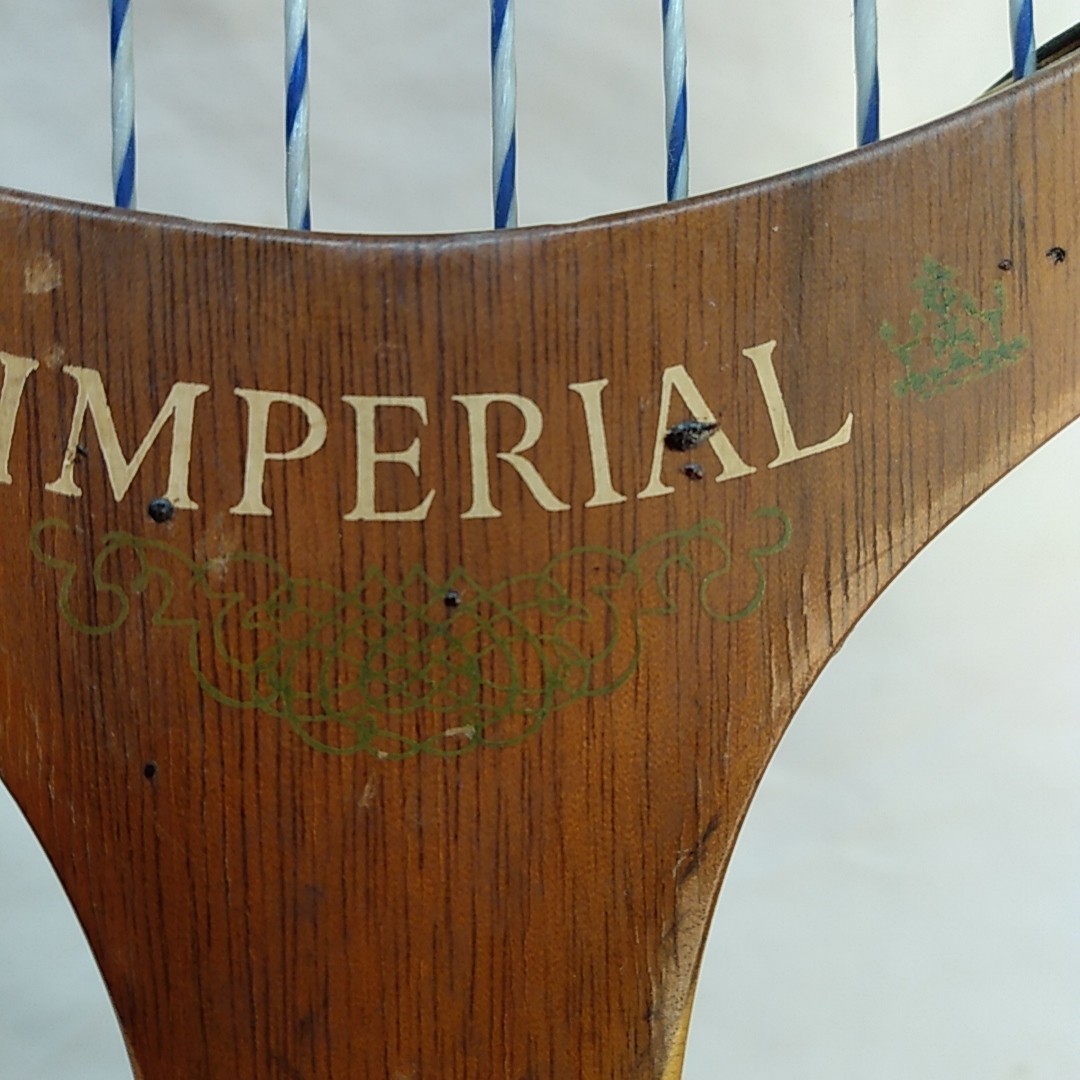 Vintage Tad Davis Imperial Tennis Racquet Racket Wood 27 Inch MCM