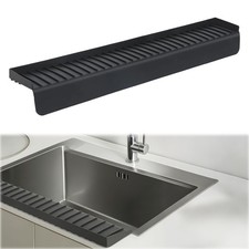 Silicone Sink Splash Guard Edge Protector, 30 Inch Extra Long Kitchen Sink ...