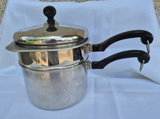 Farberware 2.5 Qt Saucepan with Lid, Steamer Insert & Double Boiler Insert