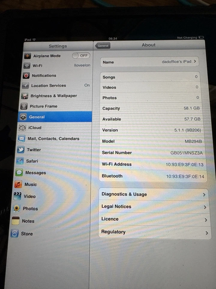 Apple iPad (1st generation) · 64GB · Wi-Fi, photo 2 of 3