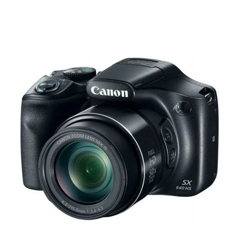 Cámara digital Canon PowerShot SX540 HS 20,3 MP 50x zoom óptico idioma inglés Foto 4 de 4