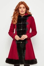Joe Browns Red Coat Size 12 Brand New Without Tags Never Worn