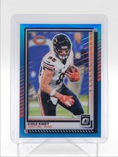 COLE KMET 2025 DONRUSS OPTIC FOOTBALL AQUA PRIZM BEARS #71 /349 Q5849