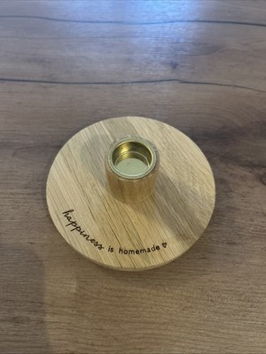 Eulenschnitt Kerzenhalter Holz  happiness is Homemade 
