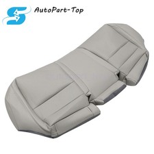 For 2009 2010 2011 2012 2013 2014 Acura Tsx Rear Bottom Leather Seat Cover Gray