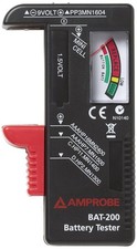 Amprobe BAT-200 Battery Tester Black