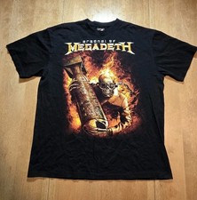 Vintage Megadeth Arsenal Of Megadeth Black Concert T-Shirt Men XL