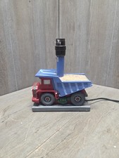 Vintage Domestications Dump Truck Lamp Child  s Room Lamp Made Of Resin No Shade