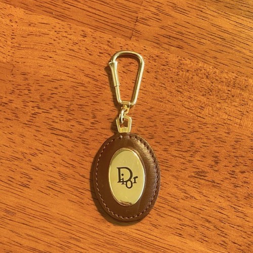 Christian Dior Keyring Vintage Simple Design Unisex Used