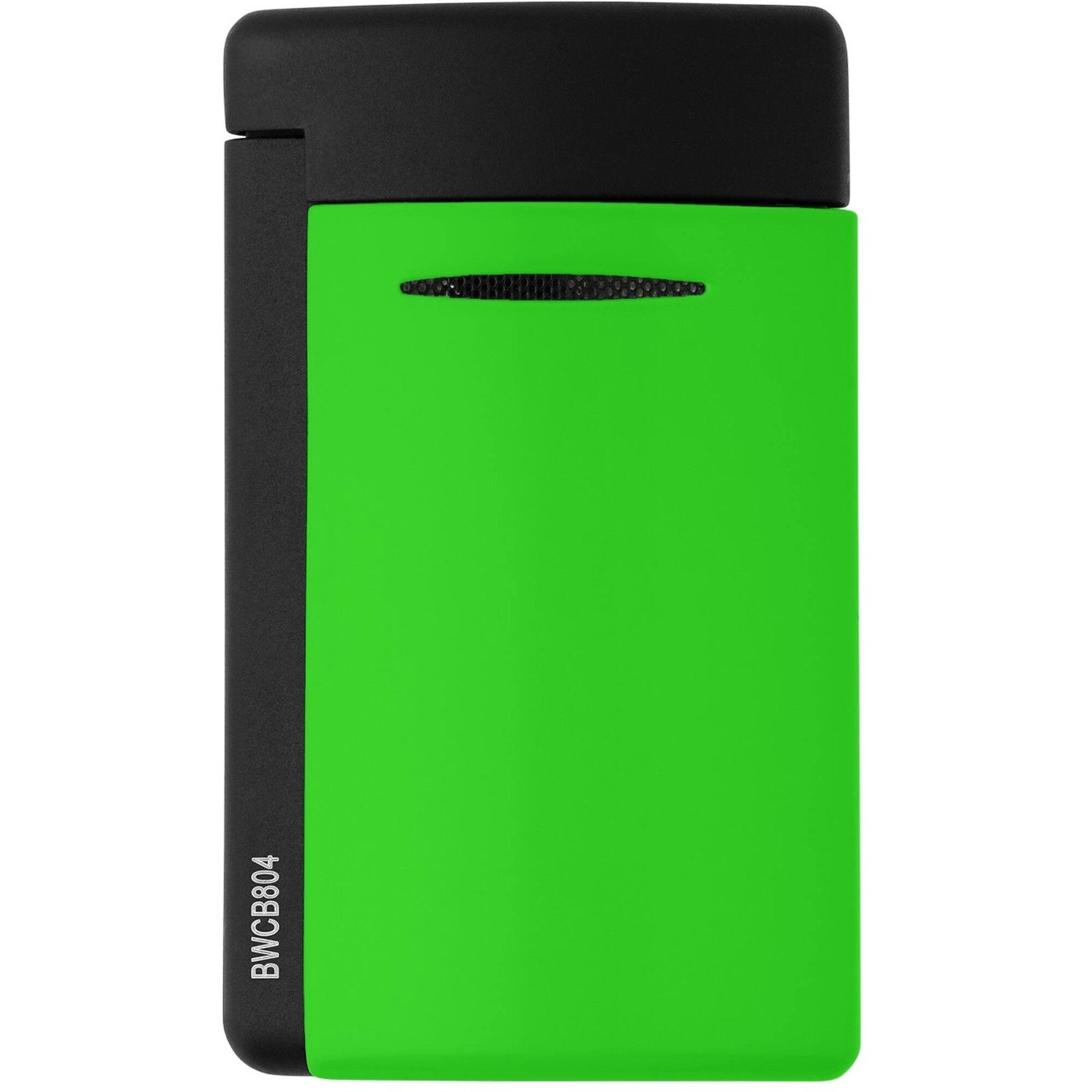 S.T. Dupont Lighter Fluo Minijet Matte Black and Neon Green Lacquered 010872