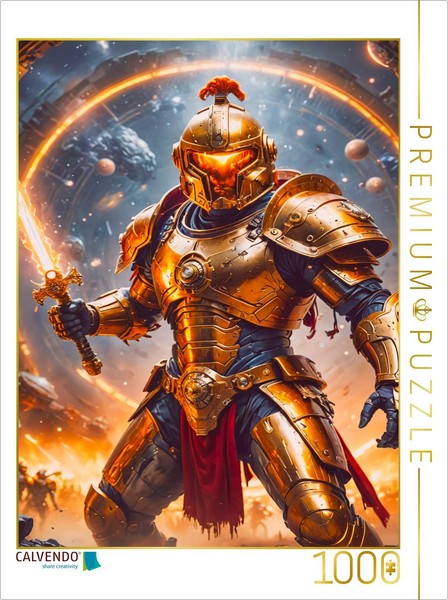Calvendo Puzzle In The Galactic Arena | 1000 Pieces, Finished Size 25.2 × 18.9 I-image