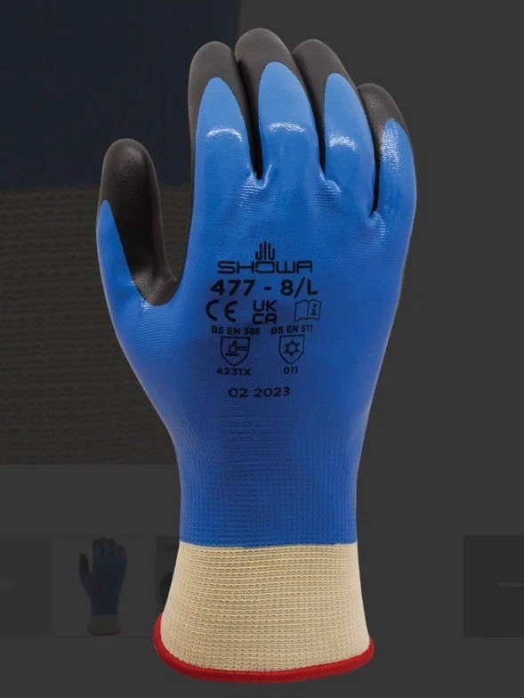 12 Pair) Shows 477 Cold Weather Work Gloves Size 07/M, Insulated, Double Dipped
Opens in a new windo