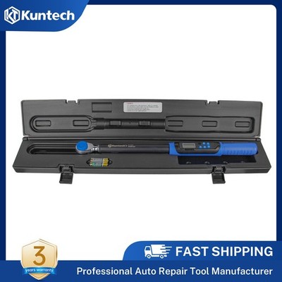 Heavy Duty 1/2 inch Drive Digital Torque Wrench w/Angle,7.38-148 Ft-Lb/10-200 Nm