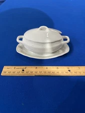 Vintage 5.75" Tureen with underplate and lid