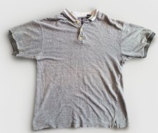 Polo Nino Cerutti Sport Talla M Hombre Lino Algodón