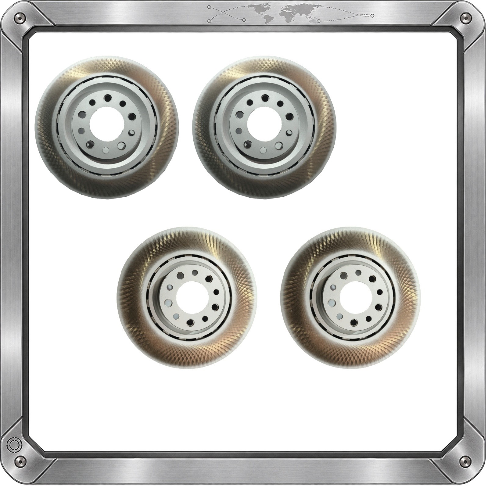 Bentley Mulsanne Speed 2011-2019 Front Brake disc P/N 3Y0615301A