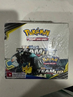 Pokmon Sun & Moon Team Up Booster Box Trading Card Game | eBay