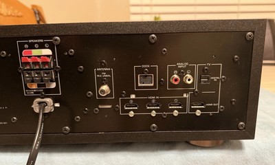 Yamaha SR-300 Receiver Sub Woofer And Sound Bar With Remote Tested