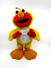 Fischer Price Chicken Dance Elmo Animated Plush Toy 2001 Mattel Singing Dancing