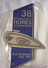 HOREX Plakette 38. Internationale HOREX-Sternfahrt Bad Bramstedt Juni 1992