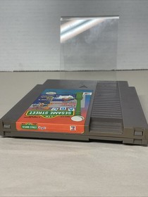 SESAME STREET ABC LETTER GO ROUND, ERNIES BIG SPLASH NINTENDO NES CART ONLY