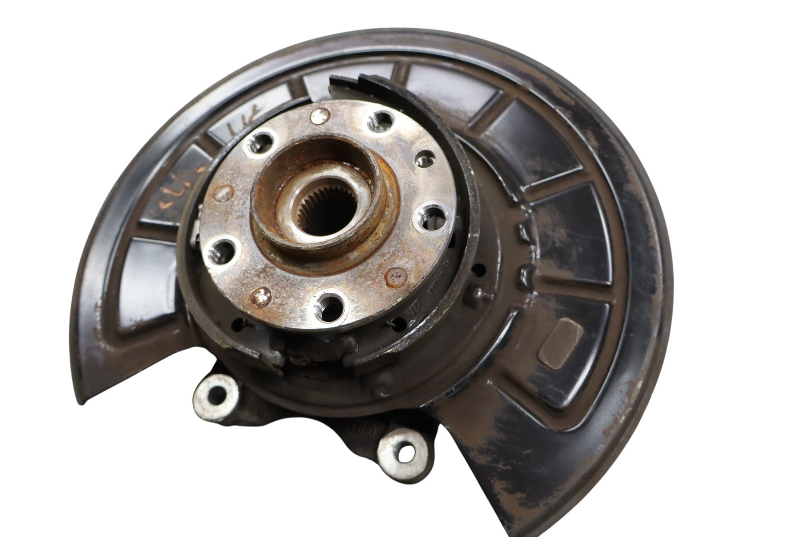 14-17 Maserati Ghibli Rear Left Driver Side Spindle Knuckle Hub 670006804 Oem