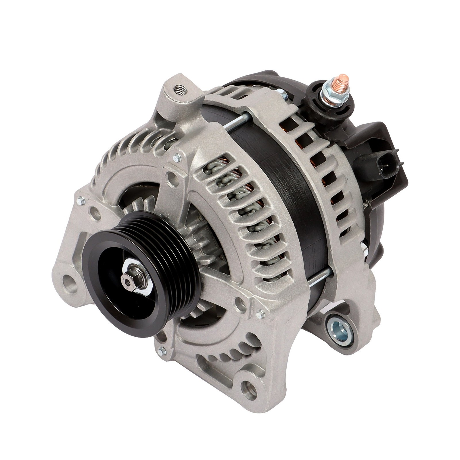 For Dodge Chrysler Jeep Wrangler 2008-11 11294 New Alternator 3.8L 140A 12V CW thumbnail 3
