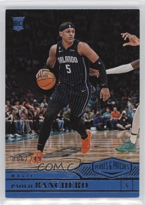 2022 Panini Chronicles Plates and /249 Paolo Banchero #301 Rookie Patch RC 1pe9