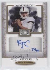 2021 Sage Premier Draft Auto Gold 39/100 KJ Costello #A89 Auto 0g4