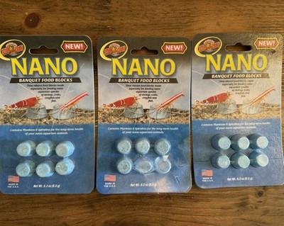 Zoo Med Nano Banquet Fish Feeding Block, Mini (16 count)