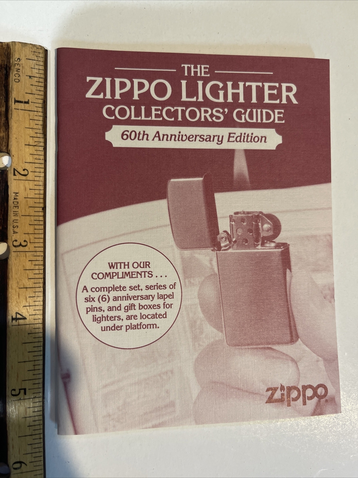 NEW Vintage Zippo Lighter Collectors' Guide 60th Anniversary Edition