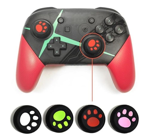 100 x Grip Cap Cover Thumb Stick For PS5 PS4 PS3 Xbox 360 One Cat Paw Claw - Picture 33 of 43