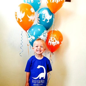 10pcs Set 12inch Dinosaur Balloons Latex Party Favors Baby Shower