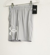 Under Armour Big Boys Prototype 2.0 Shorts Gray Sz YSM - NWT