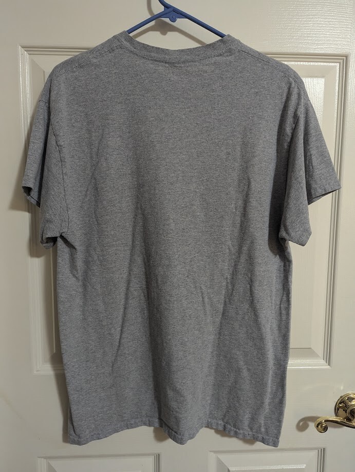 T shirt Rex Orange County Pony Merch grigia manica corta girocollo grande grafica T