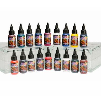 Createx Illustration Colors Kit 18 Farben à 30 ml für Airbrush (508001)